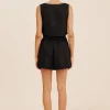 ALICE CROP TOP - BLACK