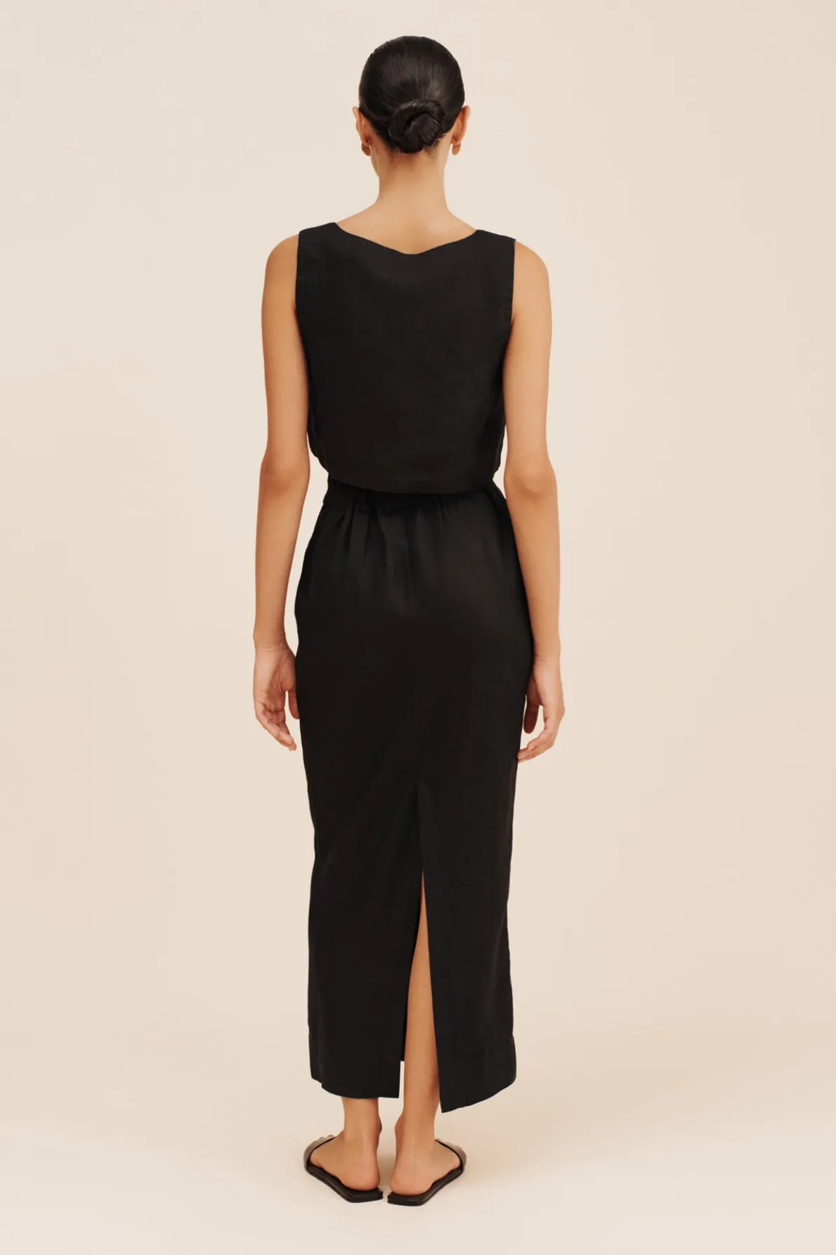 ALICE CROP TOP - BLACK