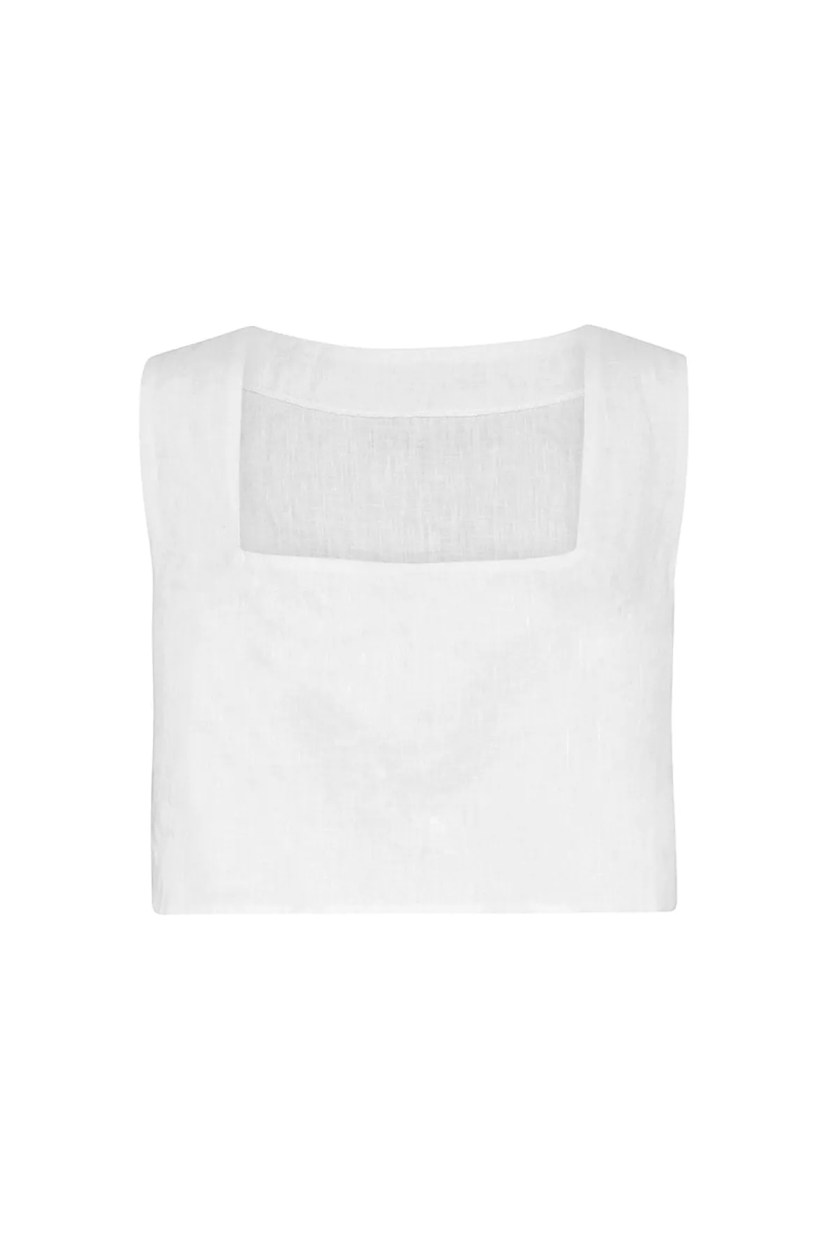 ALICE CROP TOP - IVORY