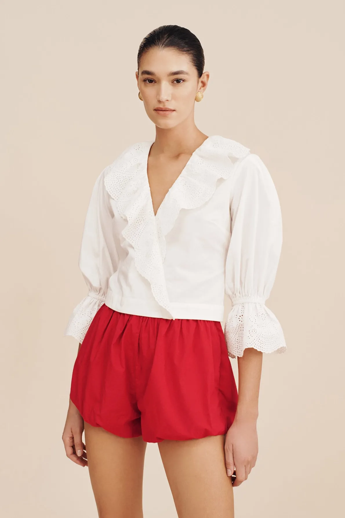 AURELIA SHORT - RUBY