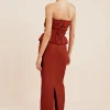 AURELIA SKIRT - MERLOT