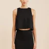 AURORA SKIRT - BLACK