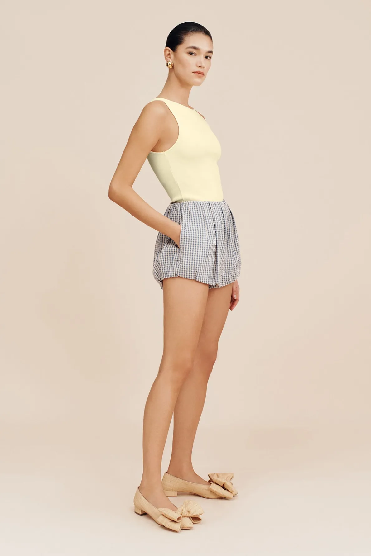 AXEL BOAT TANK - BUTTER YELLOW