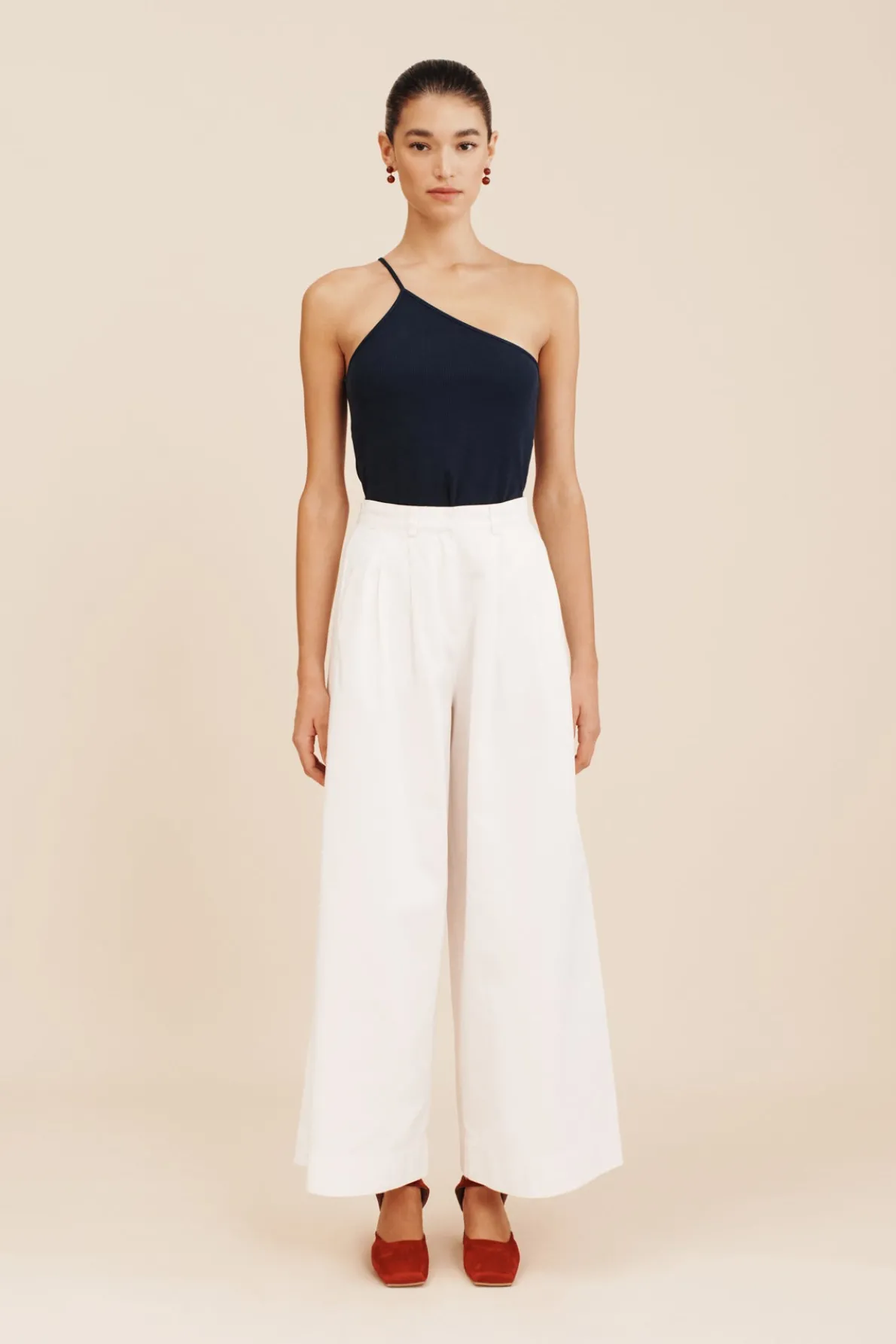 AXEL ONE SHOULDER TANK - NAVY