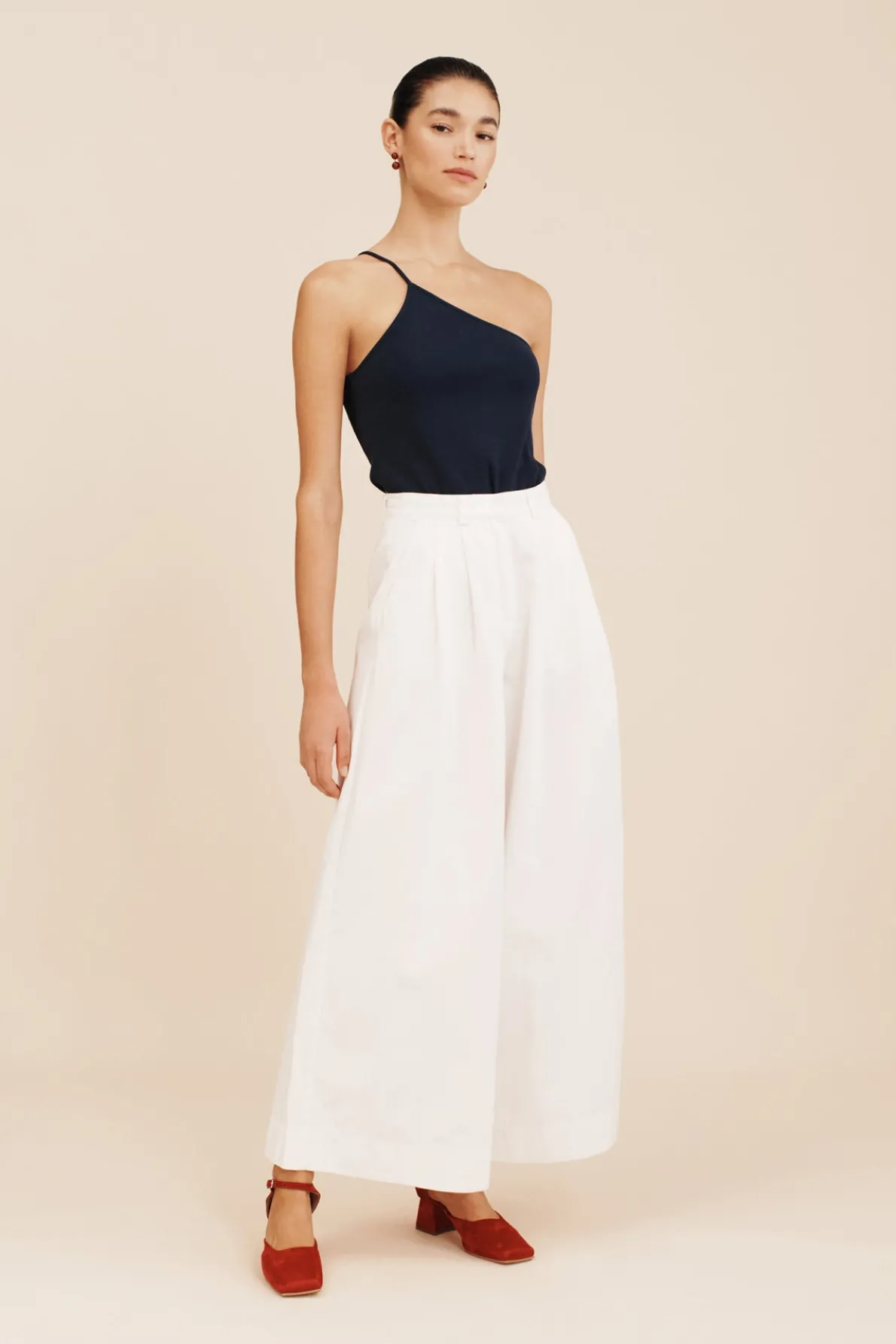 AXEL ONE SHOULDER TANK - NAVY