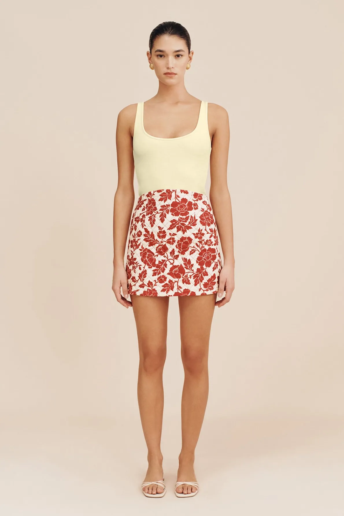 AXEL SCOOP TANK - BUTTER YELLOW