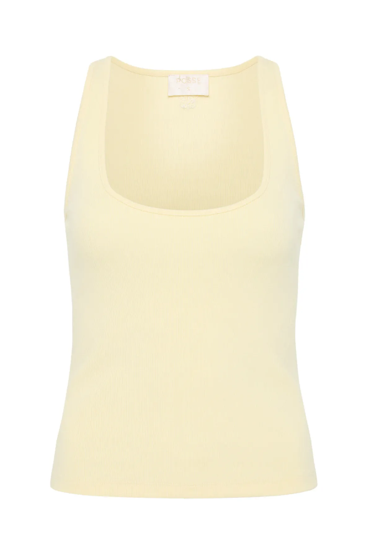 AXEL SCOOP TANK - BUTTER YELLOW