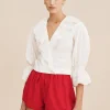 BERYL BLOUSE - VINTAGE WHITE