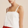 BERYL CAMI - VINTAGE WHITE