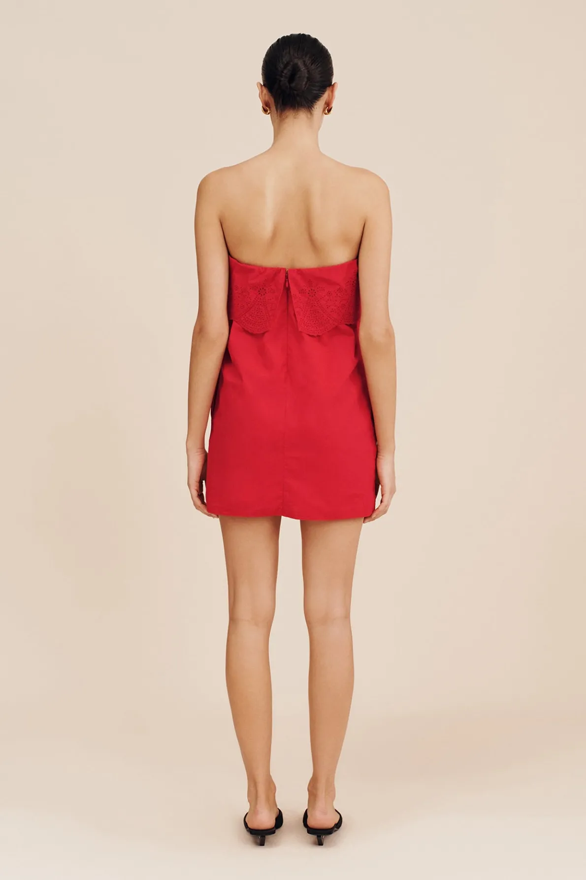BERYL MINI DRESS - RUBY