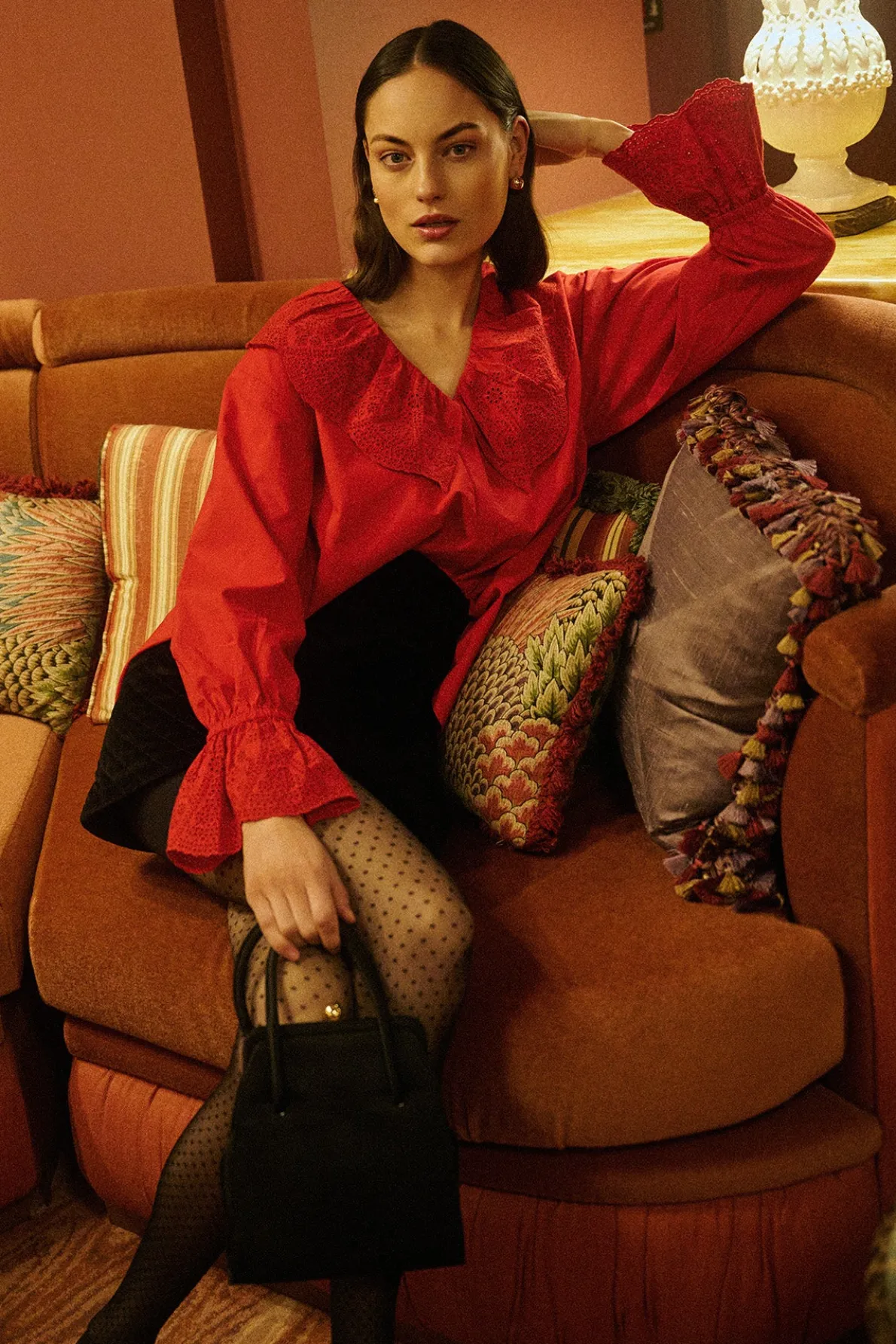 BERYL SHIRT - RUBY