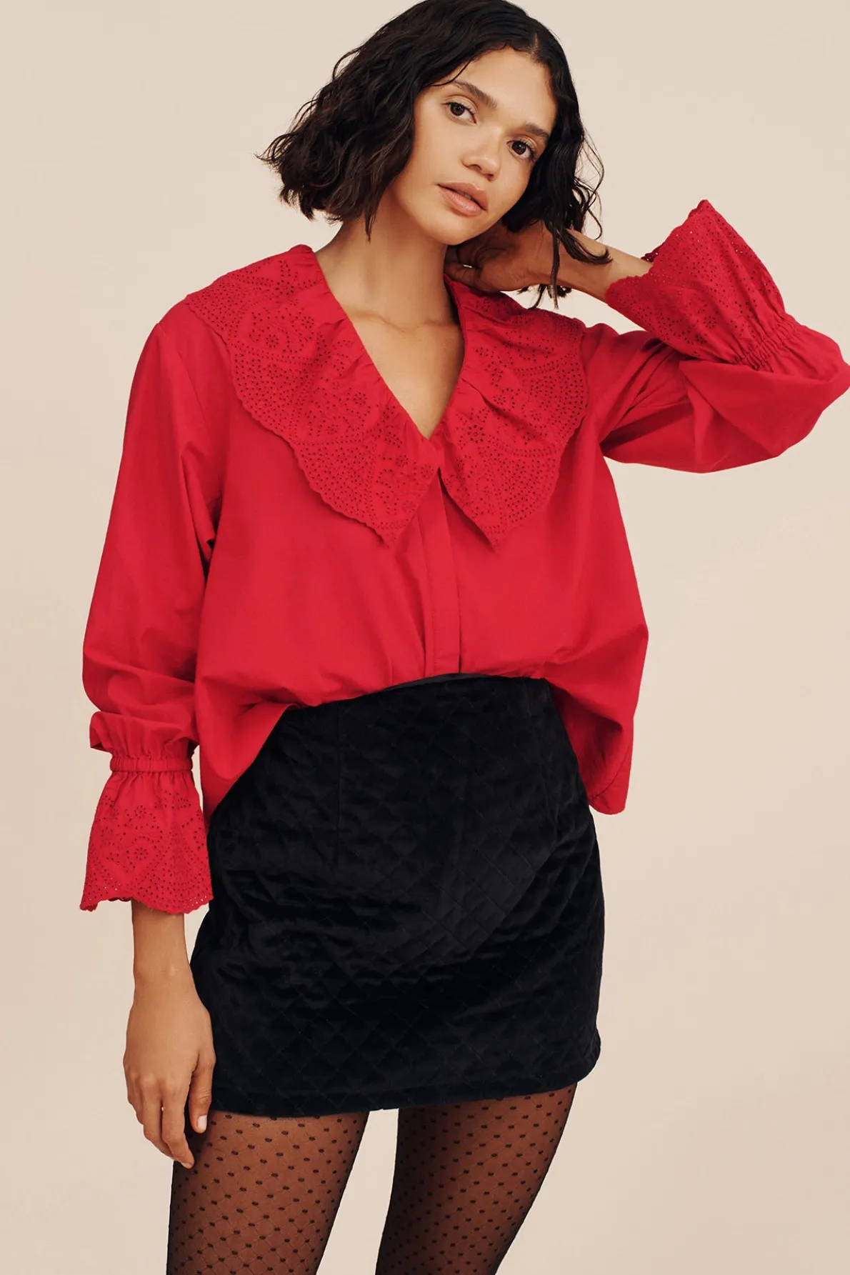 BERYL SHIRT - RUBY