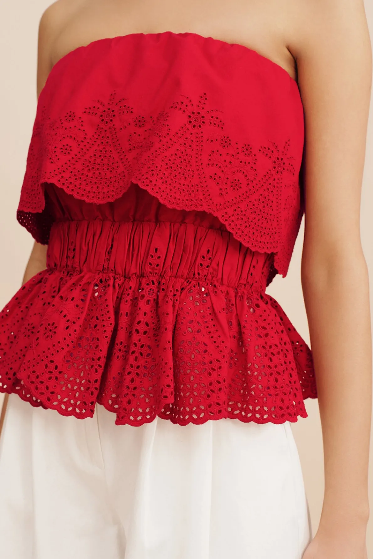 BERYL TOP - RUBY