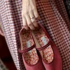 Boheme Mary Jane - Rosa Bordeaux