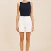 BRODY SHORT - VINTAGE WHITE