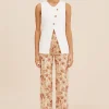 CELINE JEAN - CREAM/MULTI