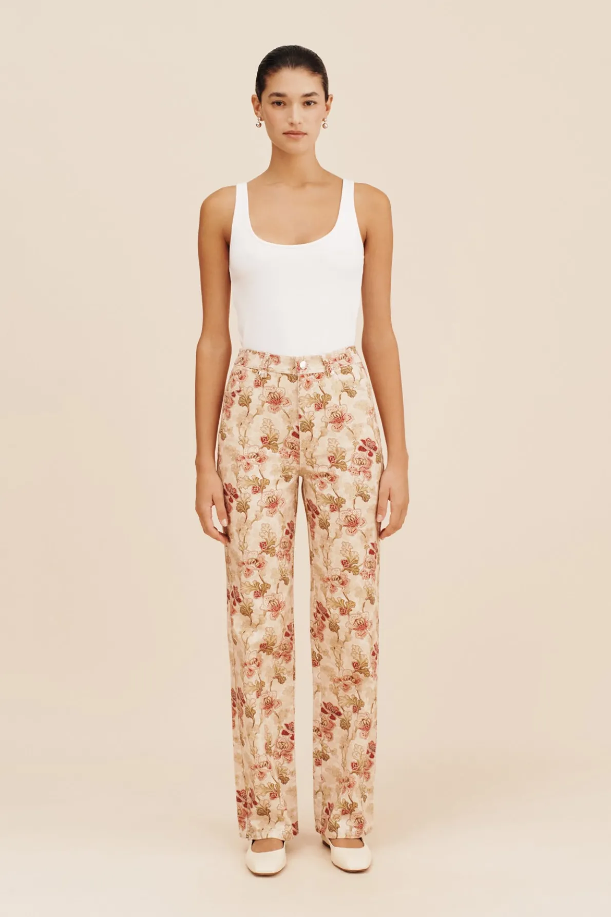 CELINE JEAN - CREAM/MULTI