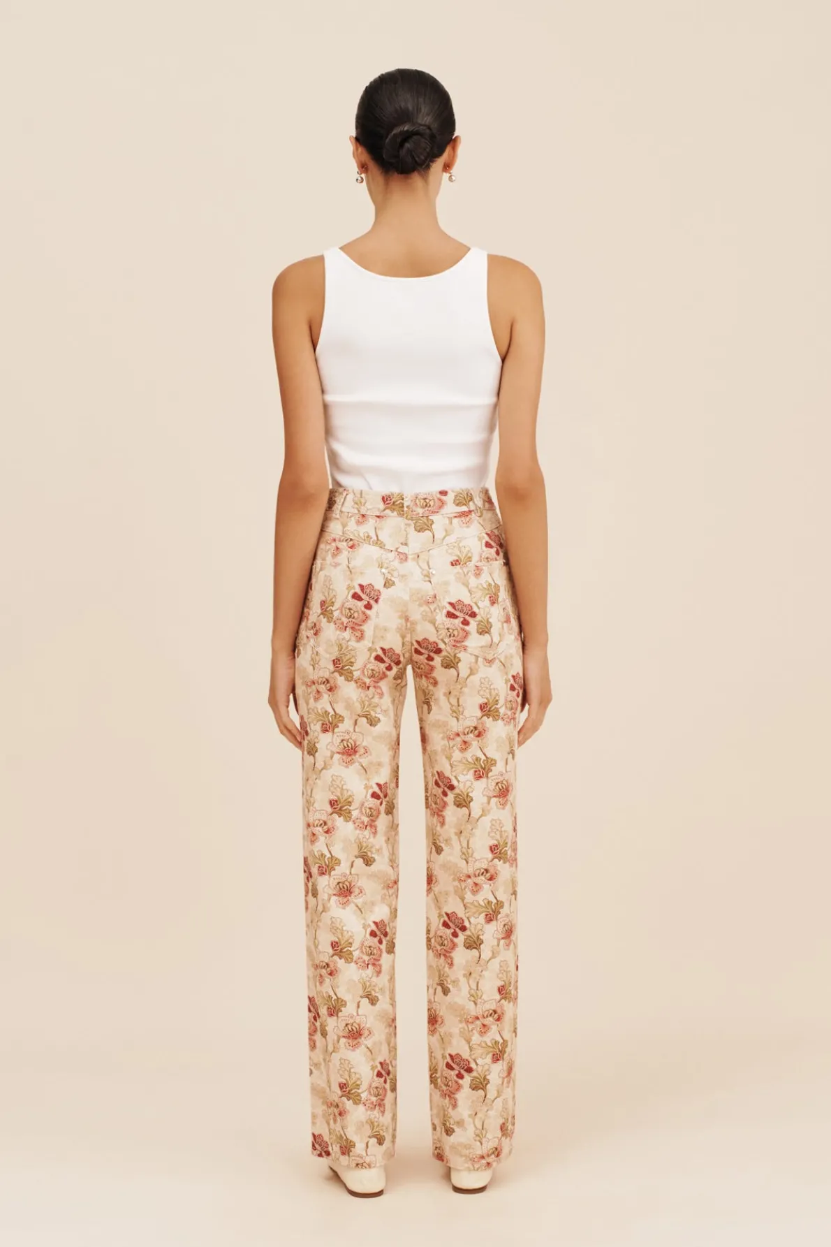 CELINE JEAN - CREAM/MULTI