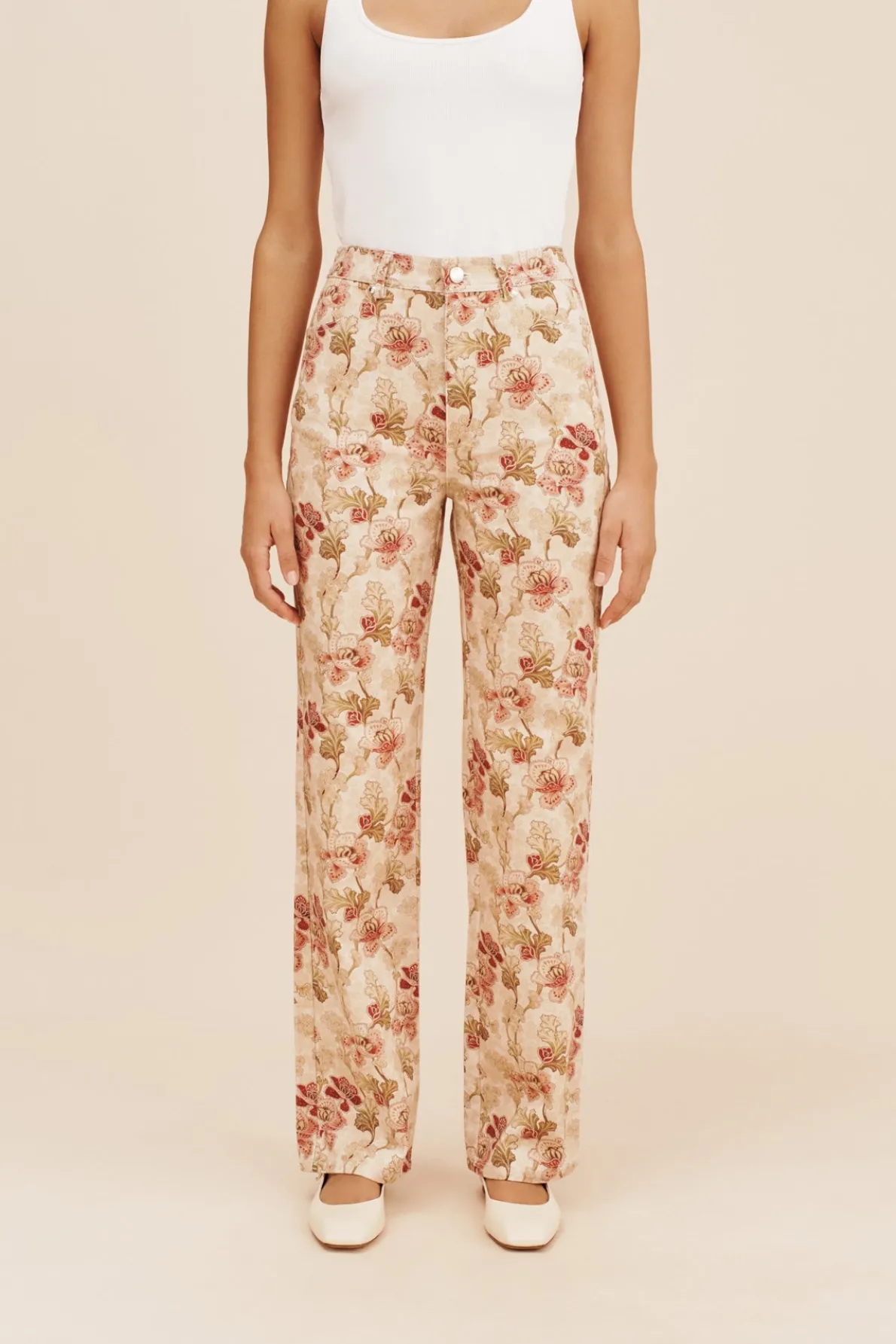 CELINE JEAN - CREAM/MULTI