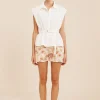 CELINE SHORT - CREAM/MULTI