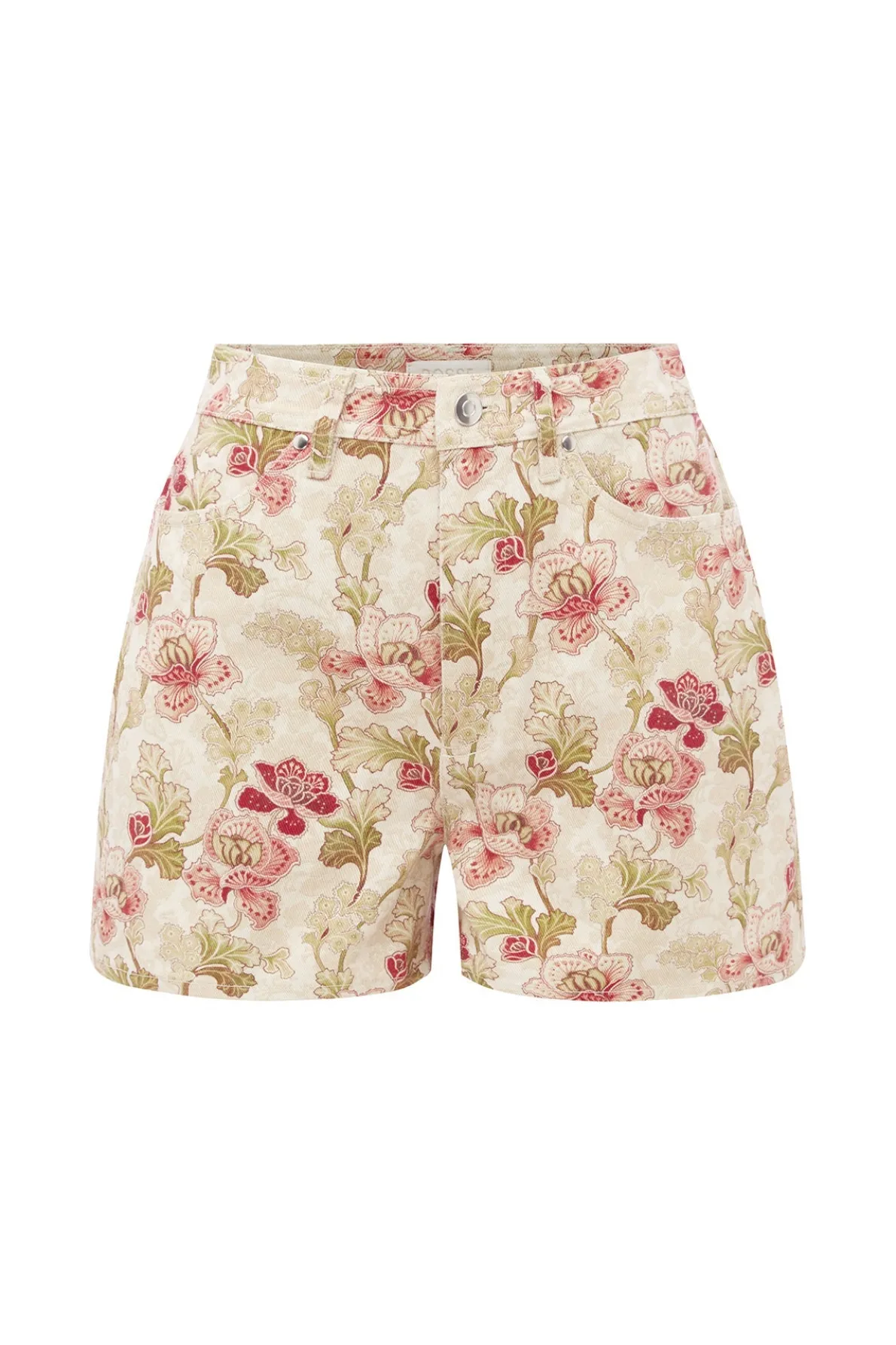 CELINE SHORT - CREAM/MULTI