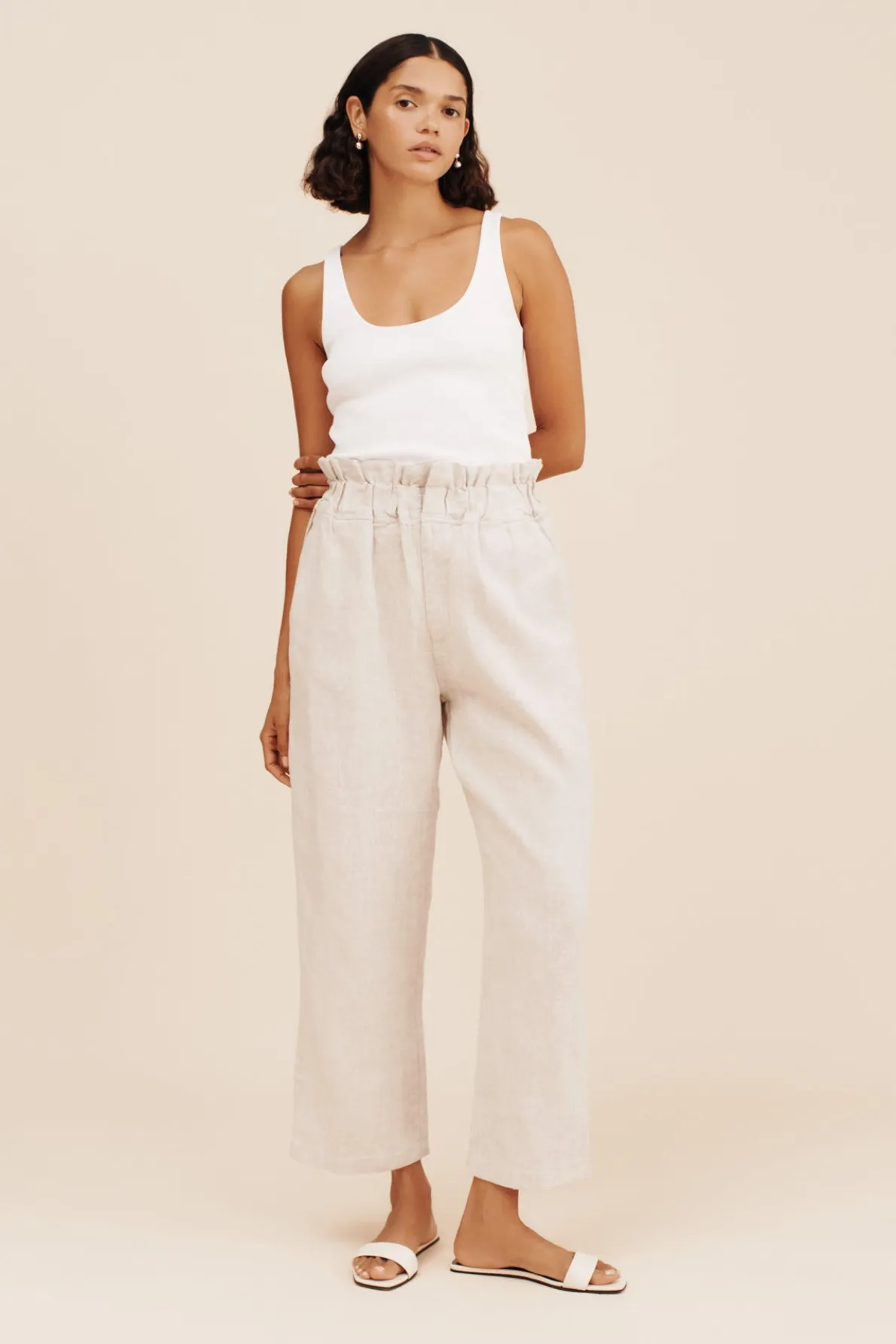 DUCKY PANT - NATURAL