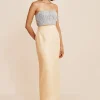 EMMA PENCIL SKIRT - DUSTY CITRON