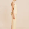 EMMA PENCIL SKIRT - DUSTY CITRON