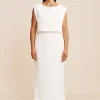 EMMA PENCIL SKIRT - IVORY