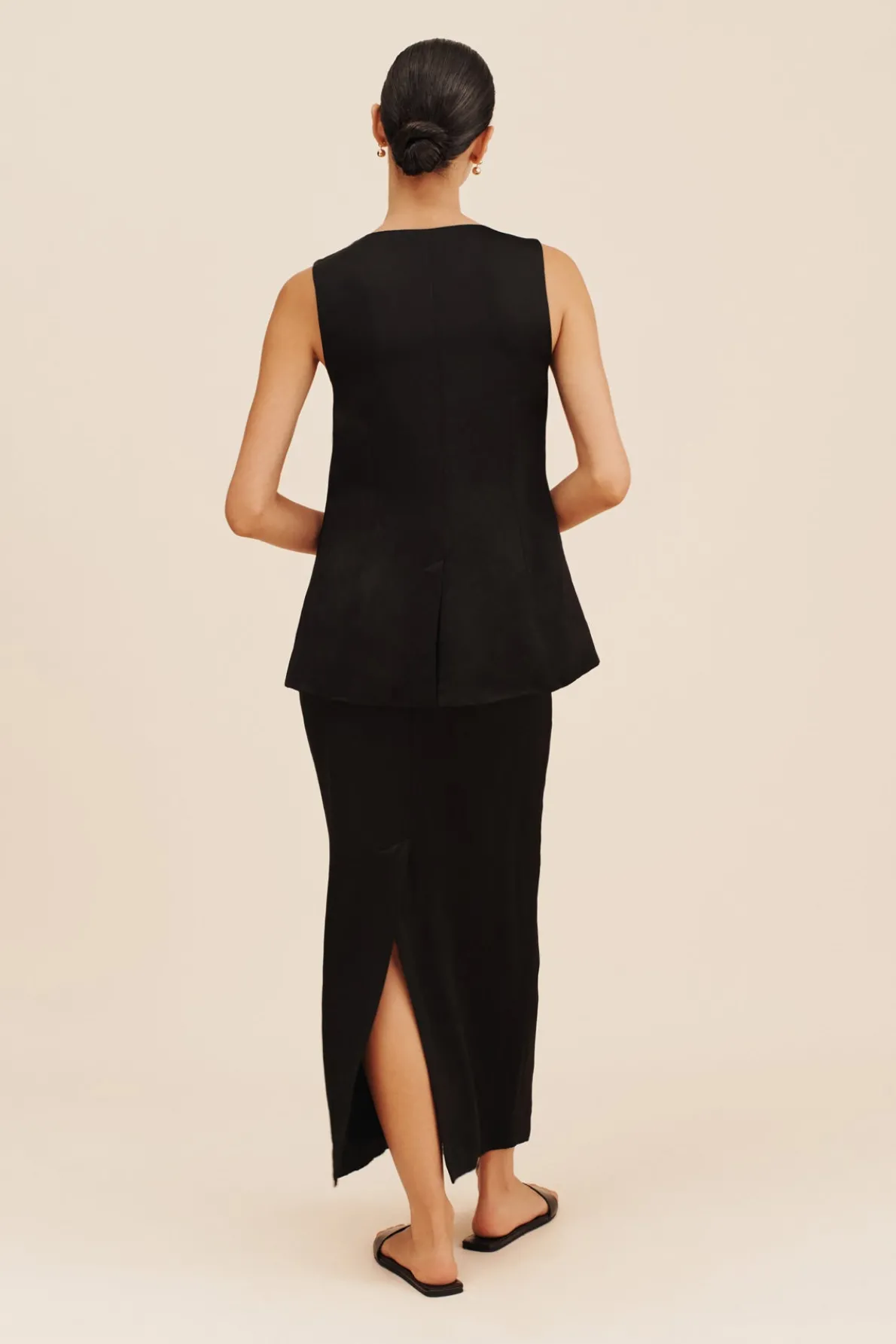 GIGI GILET - BLACK