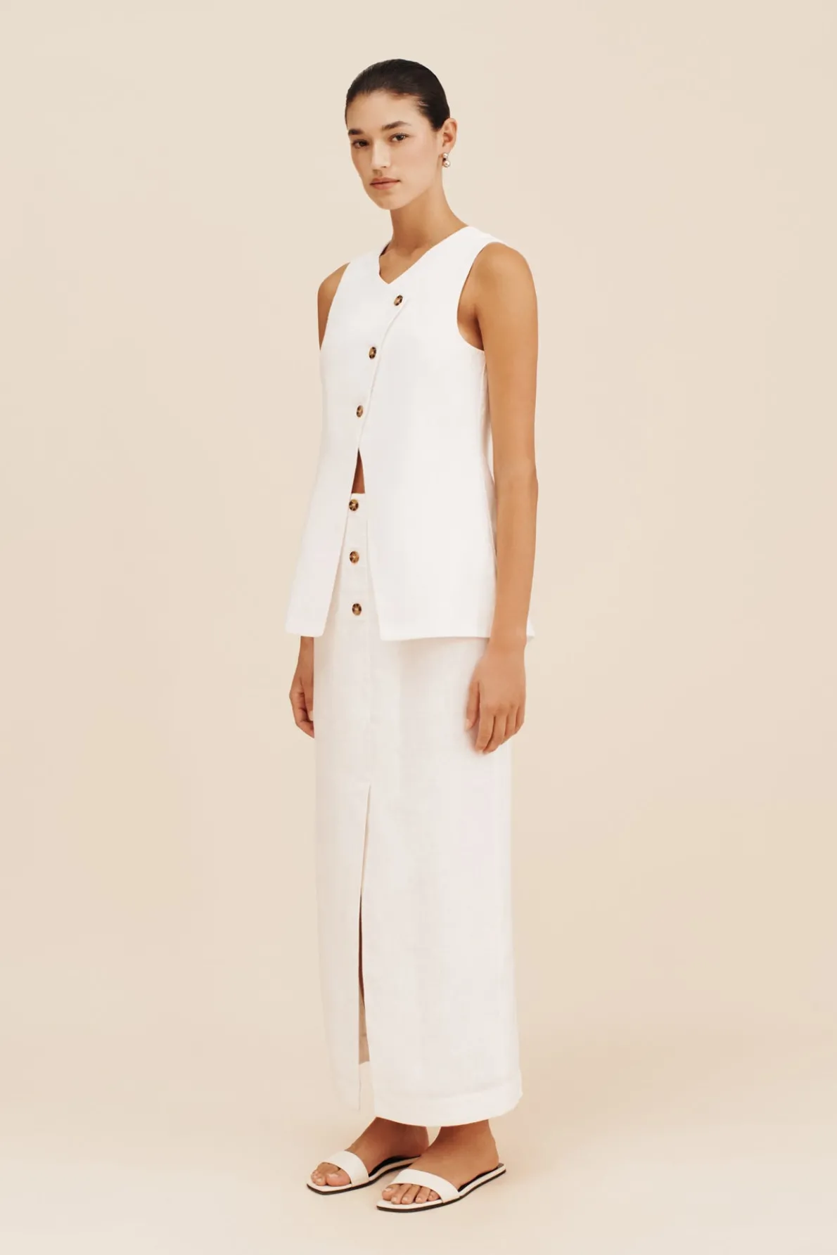 GIGI GILET - IVORY