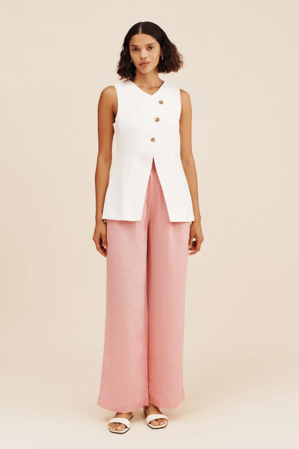 GIGI GILET - IVORY