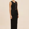 GIGI PENCIL SKIRT - BLACK