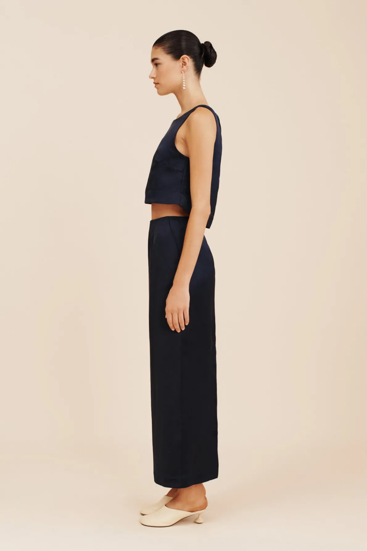 GIGI PENCIL SKIRT - MIDNIGHT