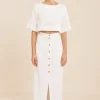 HEIDI SKIRT - IVORY
