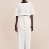 HEIDI SKIRT - IVORY