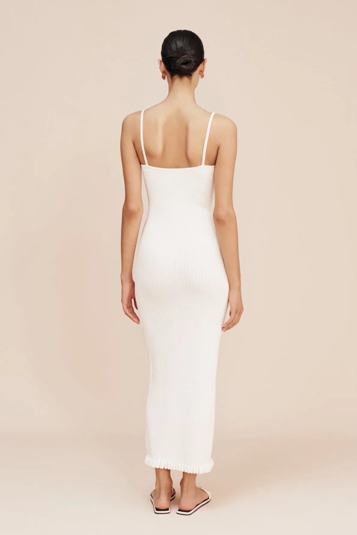 IRIS DRESS - BONE