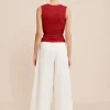 ISABELA TOP - CRIMSON
