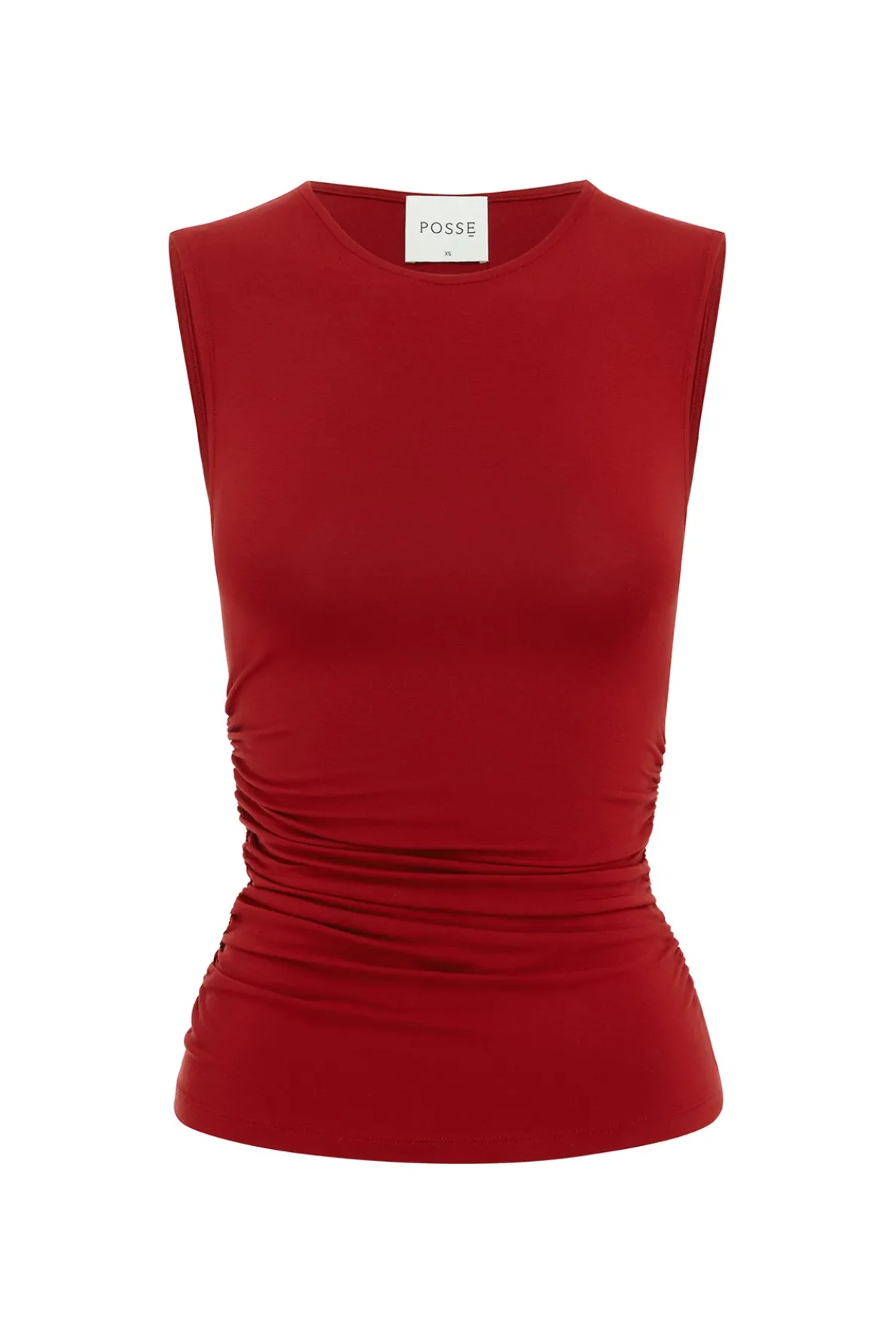 ISABELA TOP - CRIMSON