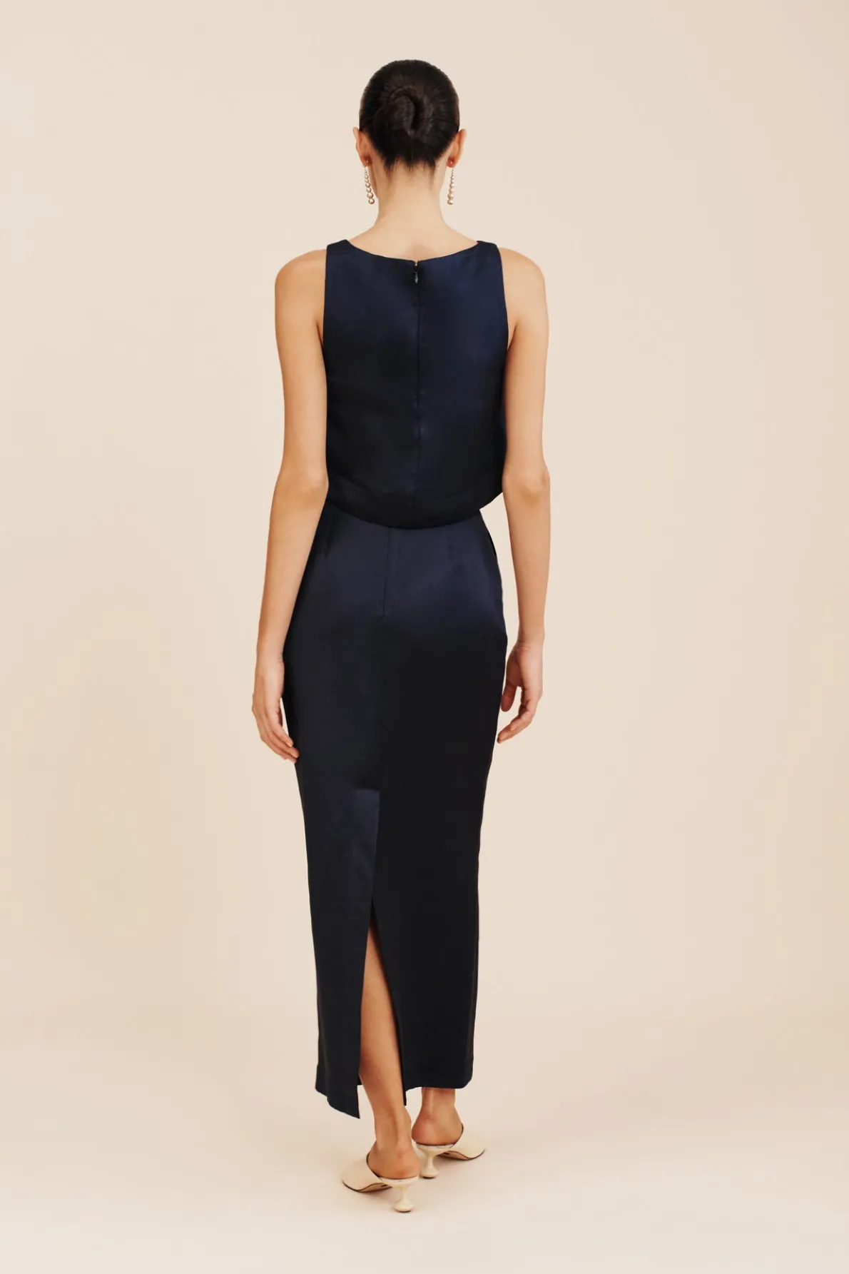 JOY CROP TOP - MIDNIGHT
