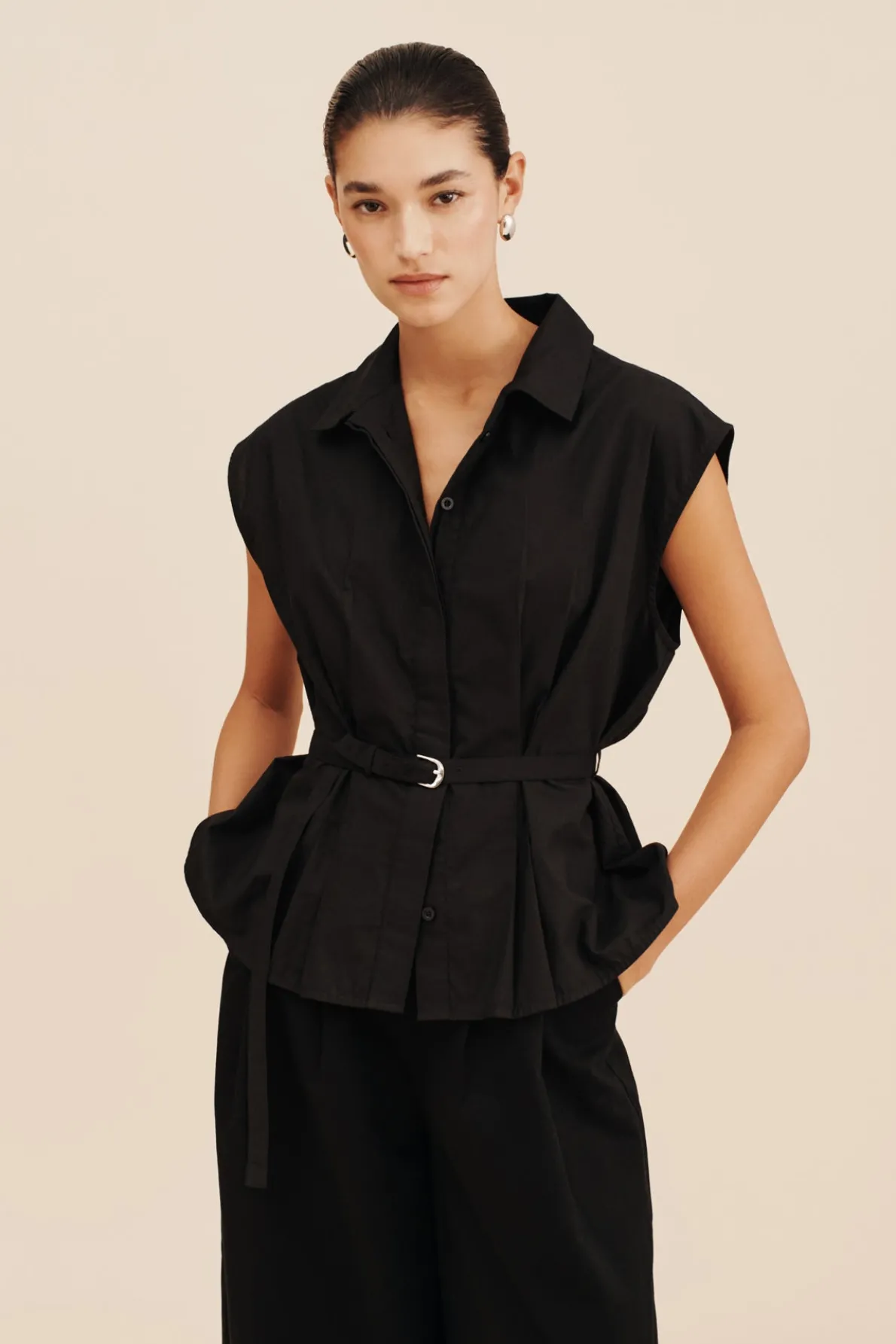 JUNO SHIRT - BLACK