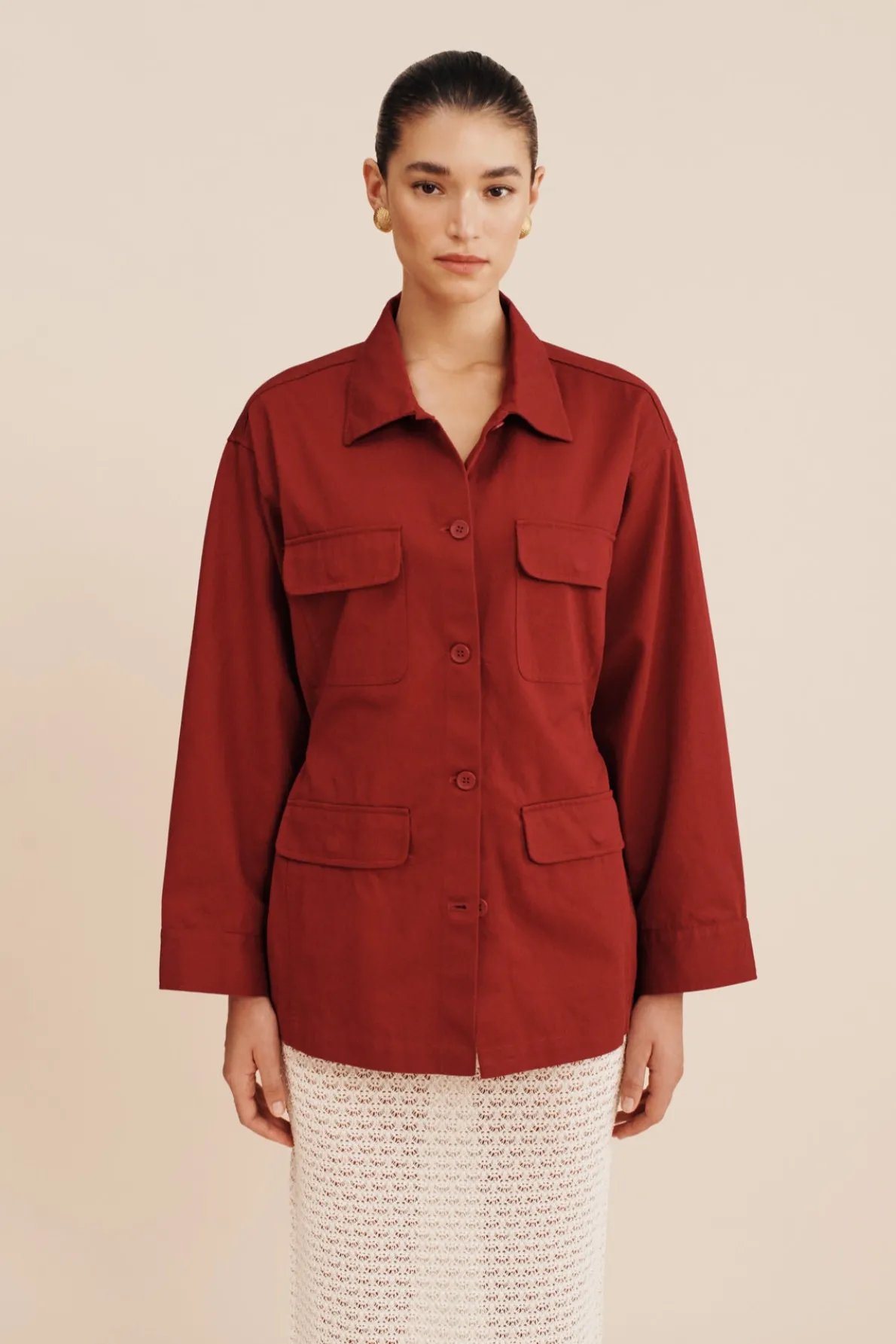 LILA JACKET - GARNET