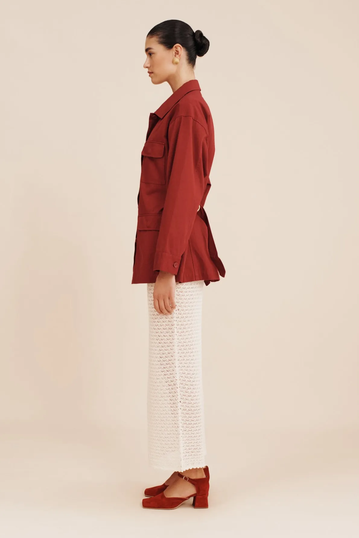 LILA JACKET - GARNET