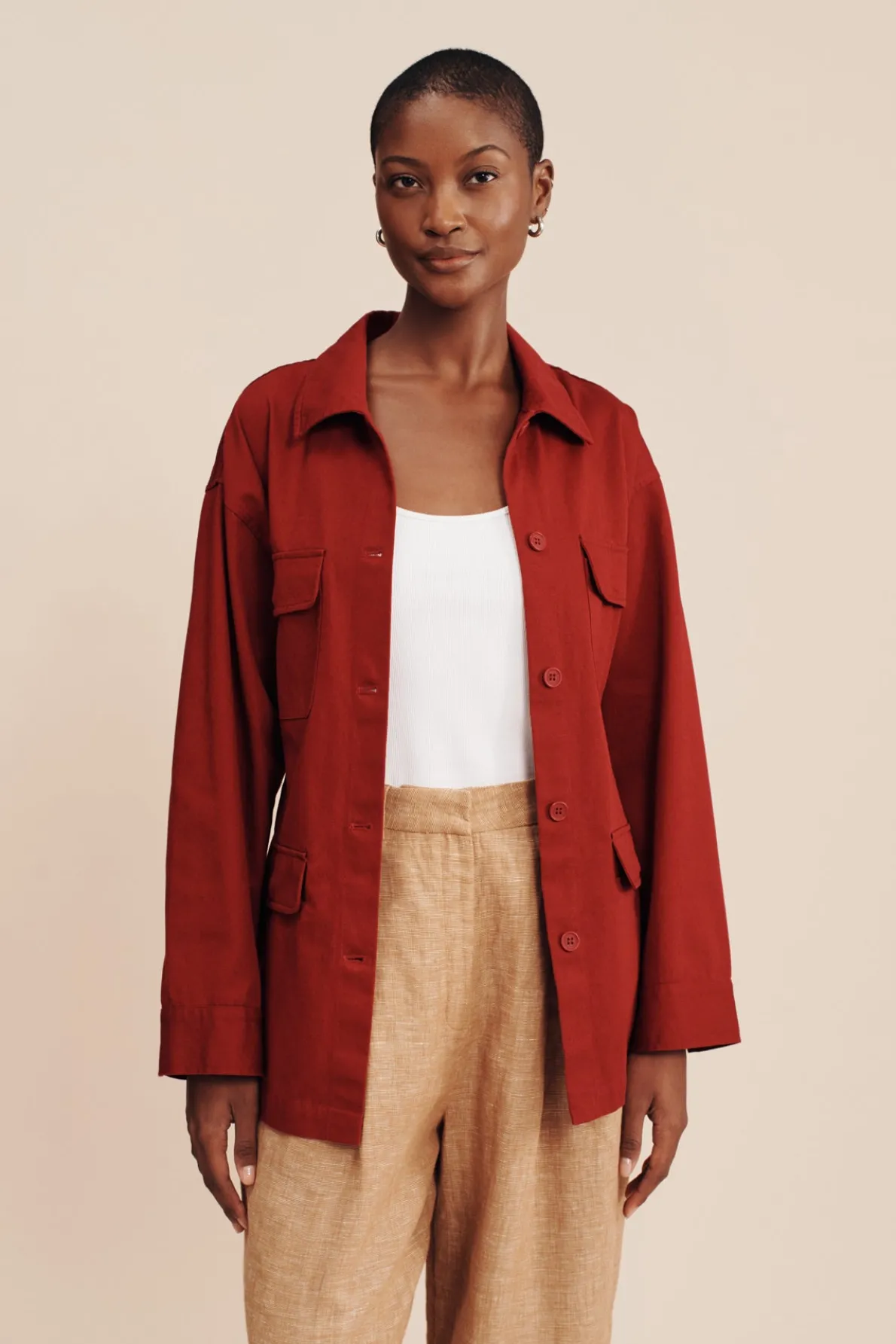 LILA JACKET - GARNET