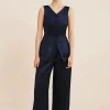 LORENZO HIGH NECK VEST - MIDNIGHT