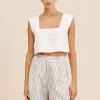 LORENZO SHORT - SEAGRASS STRIPE