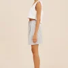 LORENZO SHORT - SEAGRASS STRIPE