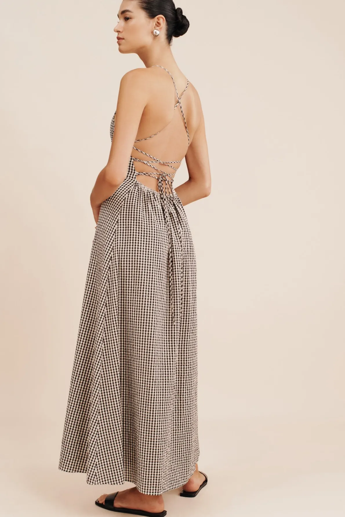 LORI DRESS - GINGHAM