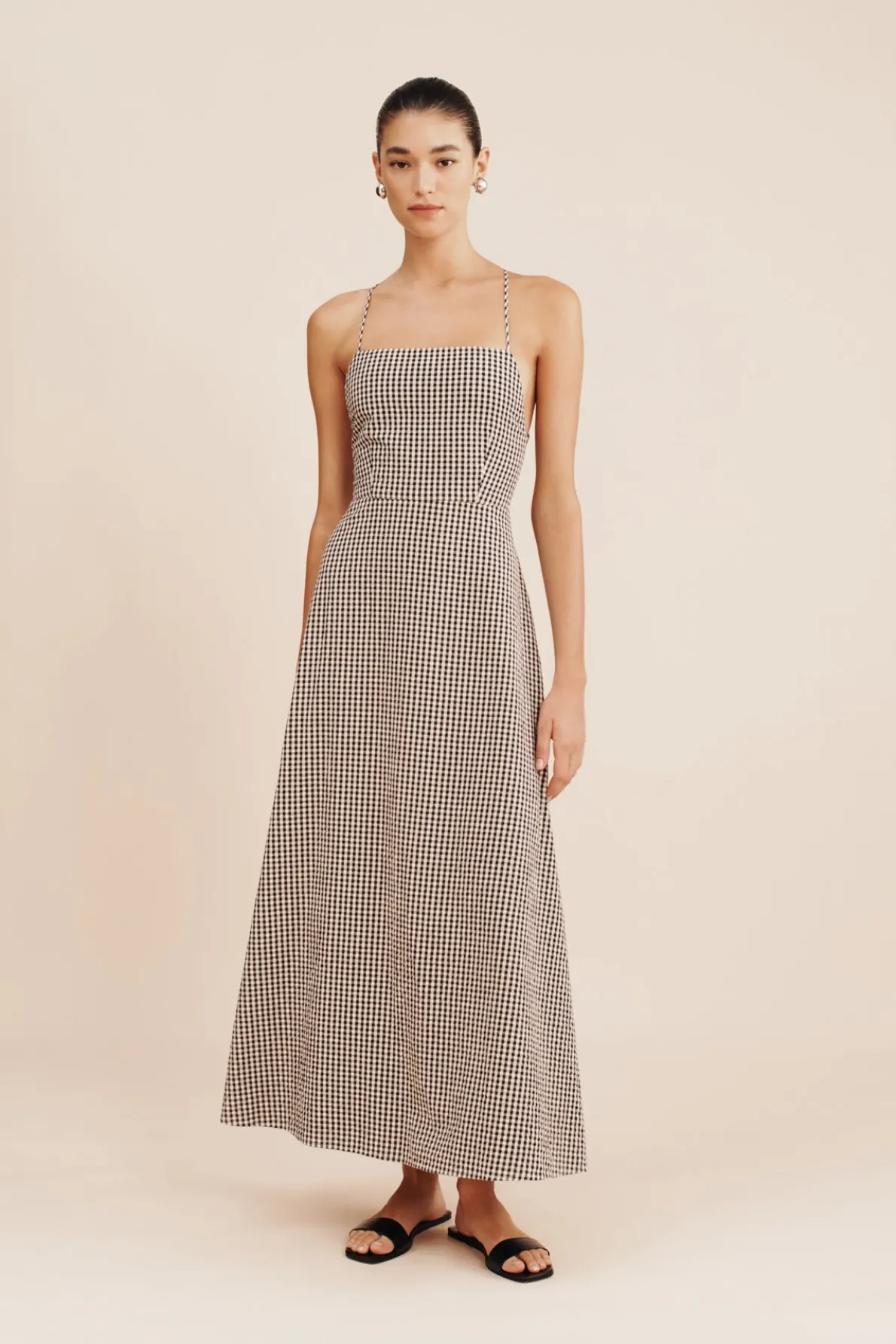 LORI DRESS - GINGHAM