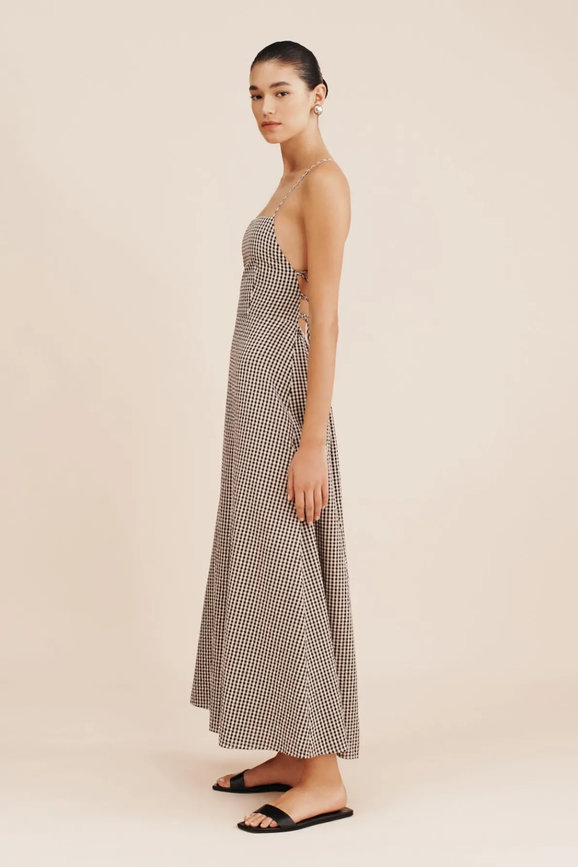 LORI DRESS - GINGHAM